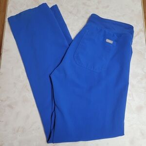 FIGS Straight Leg Scrub Pants in Royal Blue
